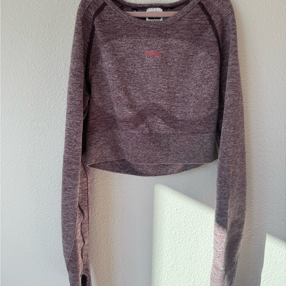 Gymshark Heathered Long Sleeve Top